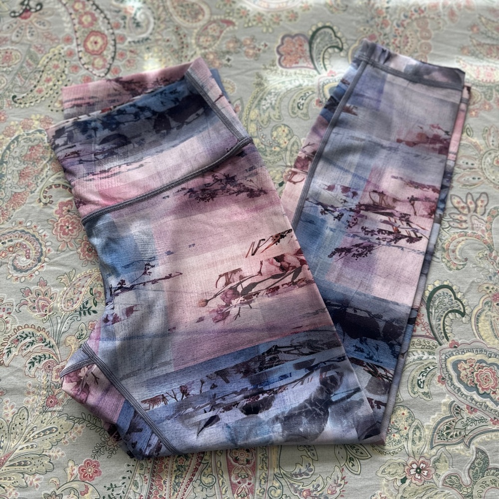 Lululemon Wunder Under Multicolor Leggings
